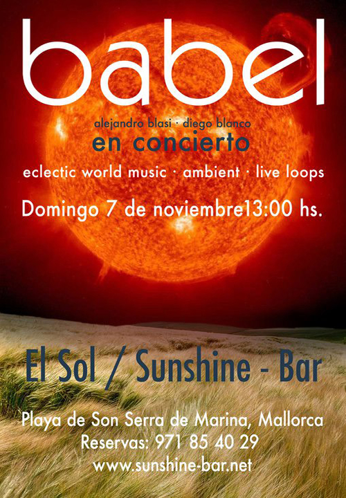 2010-11-07 Babel en El Sol 2010-11-07 Babel en El Sol