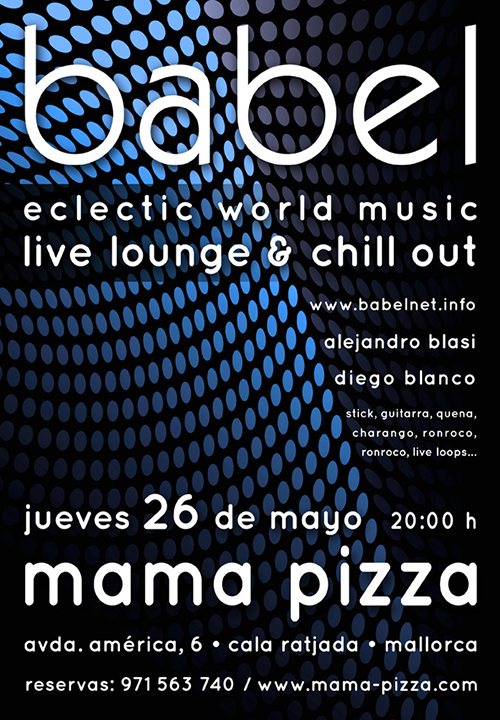 2011-05-26 Babel en Mama Pizza 2011-05-26 Babel en Mama Pizza