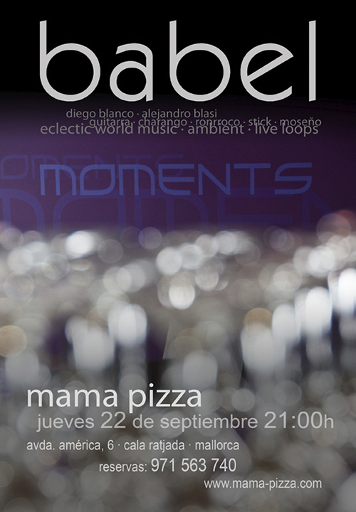 2011-09-22 Babel en Mama Pizza 2011-09-22 Babel en Mama Pizza