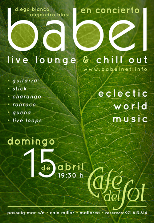 2012-04-15 Babel en Cafe del Sol 2012-04-15 Babel en Cafe del Sol