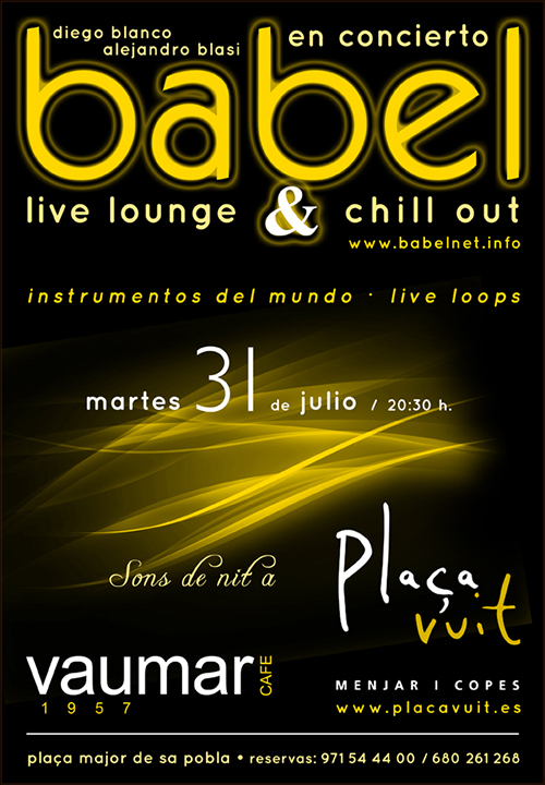 2012-07-31 Babel en Sa Pobla 2012-07-31 Babel en Sa Pobla