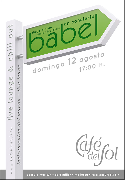 2012-08-12 Babel en Cafe del Sol 2012-08-12 Babel en Cafe del Sol