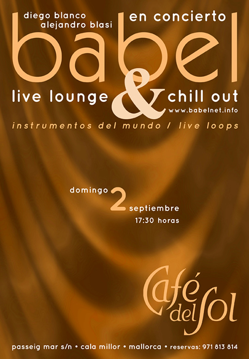 2012-09-02 Babel en Cafe del Sol 2012-09-02 Babel en Cafe del Sol