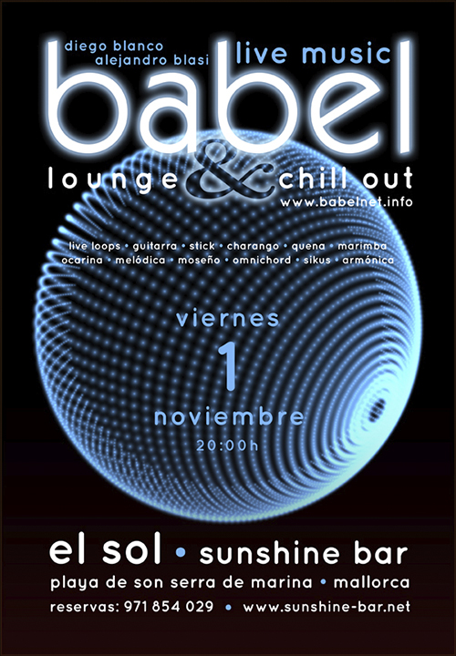 2013-11-01 Babel en El Sol 2013-11-01 Babel en El Sol