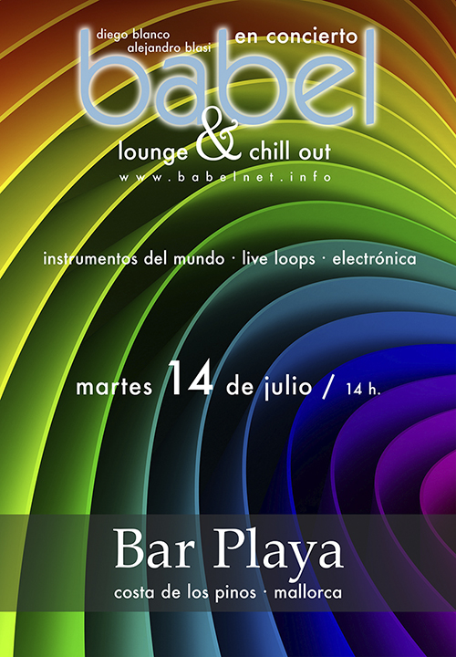 2015-07-14 Babel en Bar Playa 2015-07-14 Babel en Bar Playa