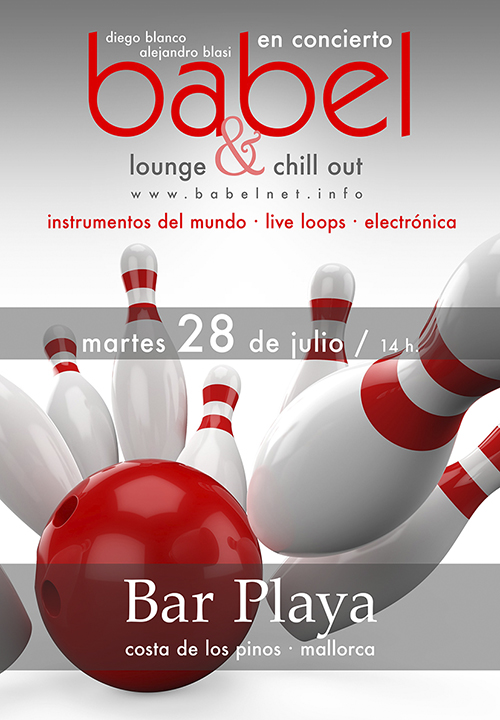 2015-07-28 Babel en Bar Playa 2015-07-28 Babel en Bar Playa